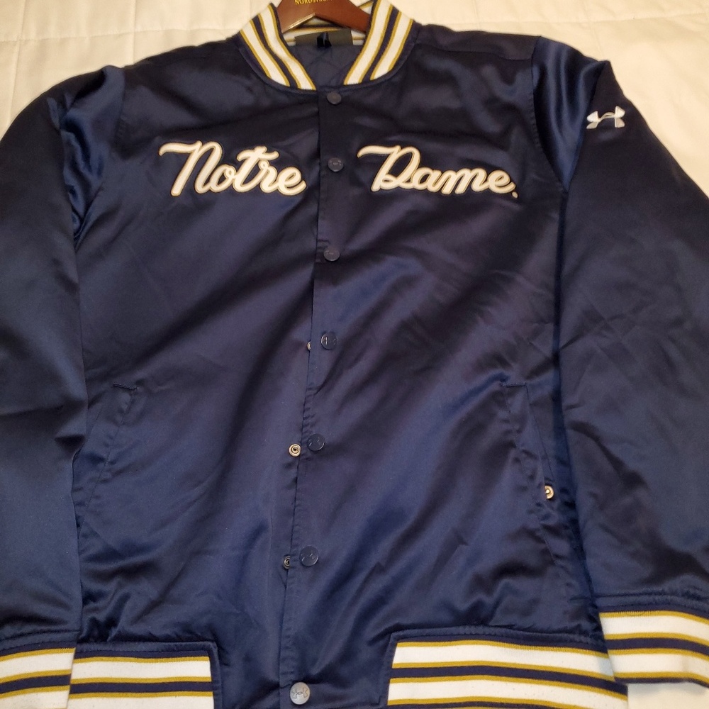 Notre Dame bomber jacket